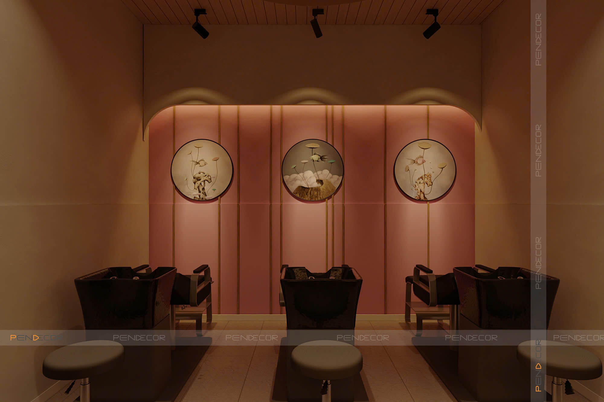 Thiết Kế Salon Tóc Qi Hair & Beauty Salon