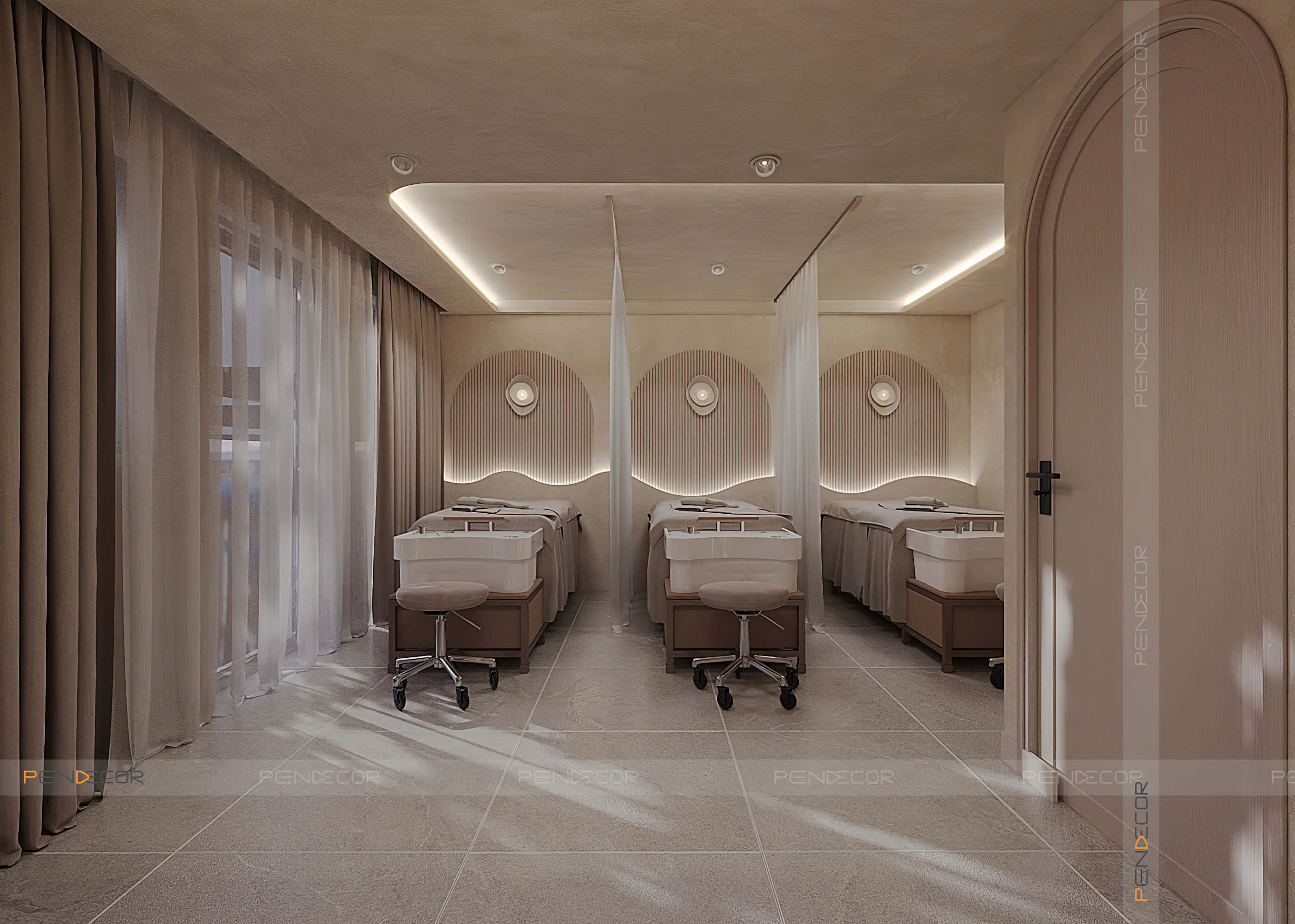 Thiết Kế Tiệm Nail Nyn