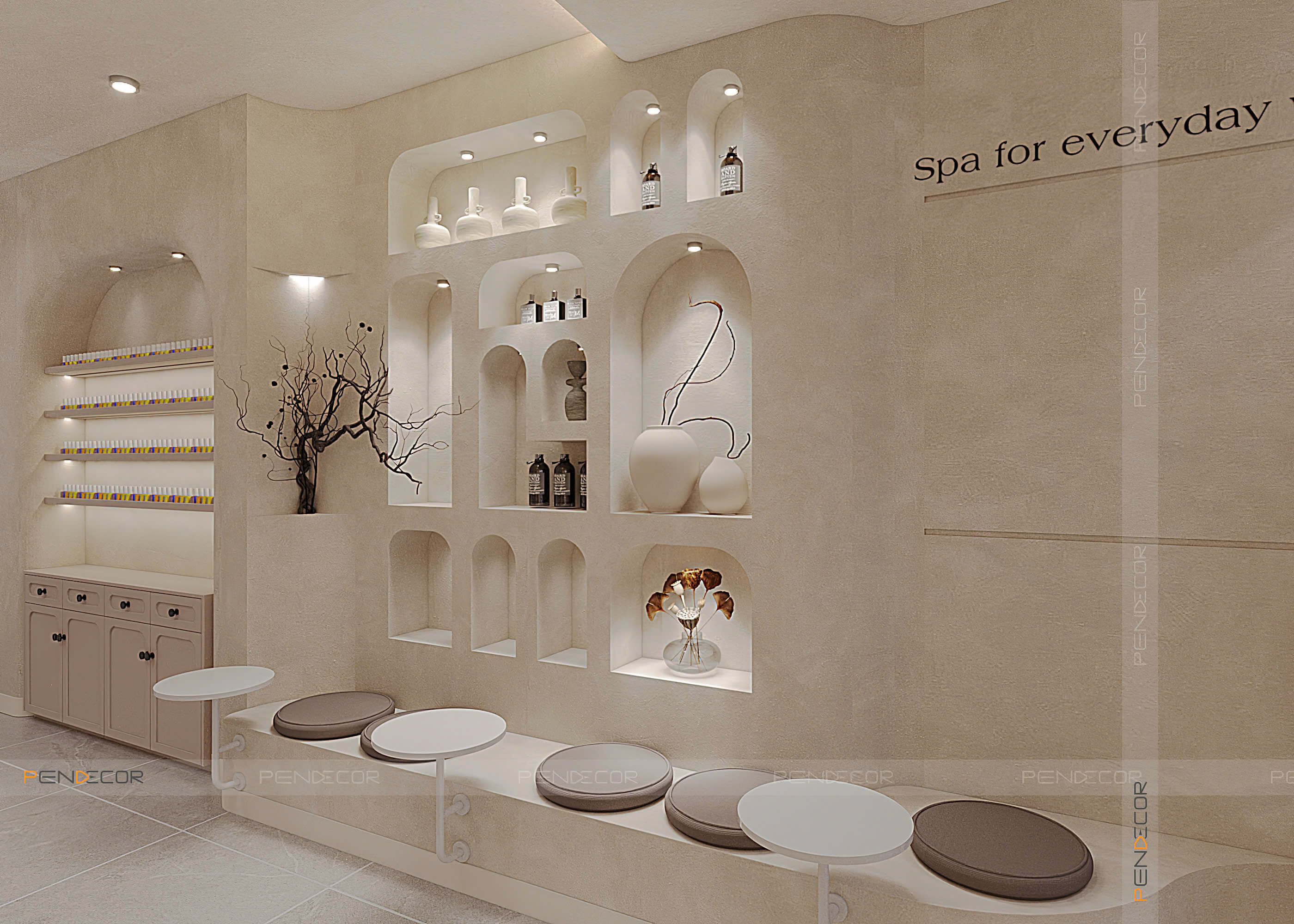 Thiết Kế Tiệm Nail Nyn