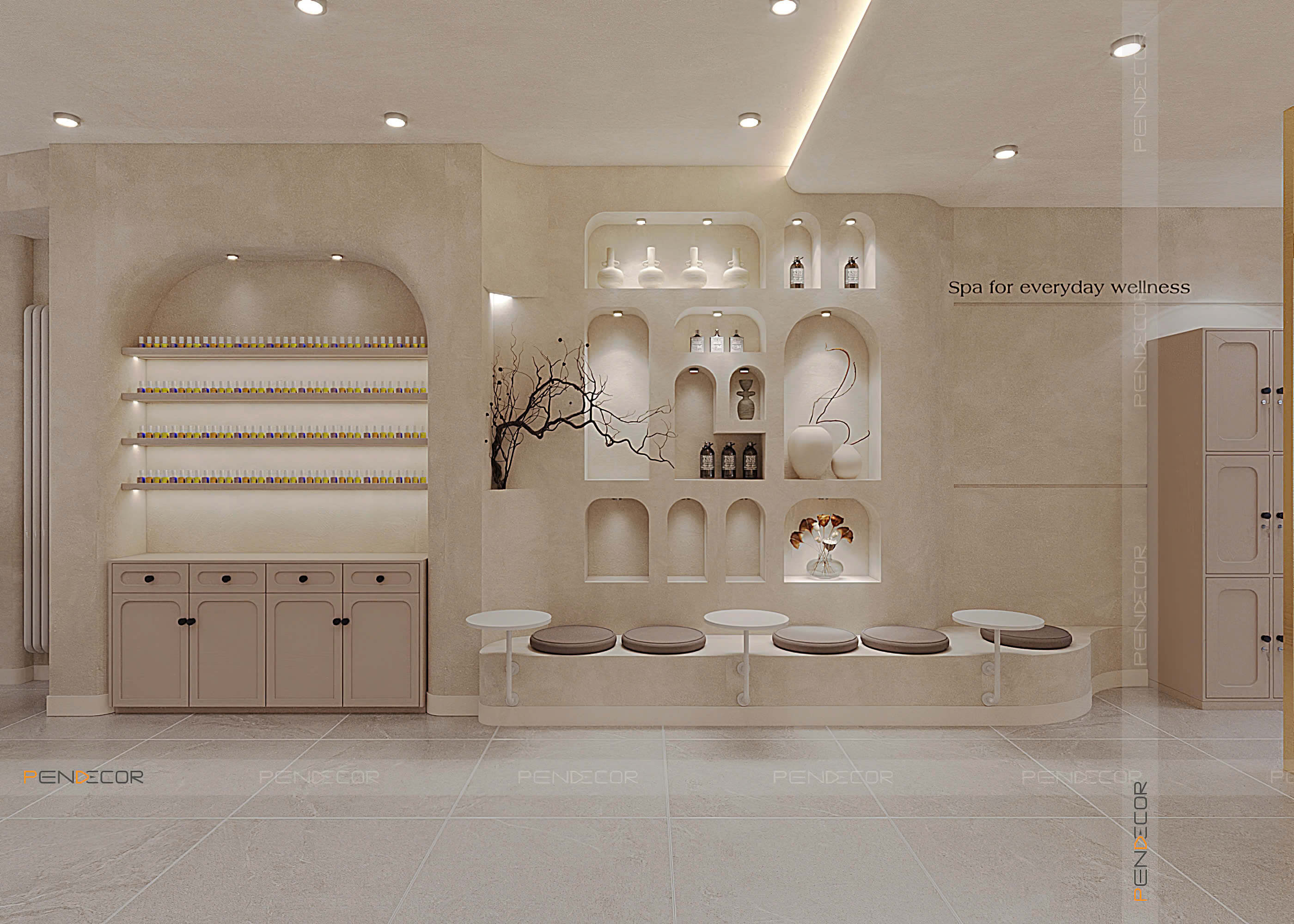 Thiết Kế Tiệm Nail Nyn